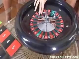 100% Real movie Of Amateurs Playing adult movie Roulette