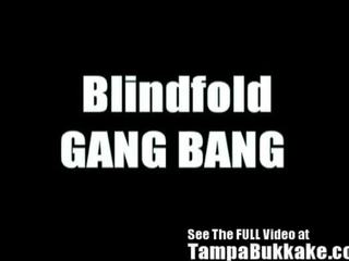 Xxx film Slave Blindfolded & Tampa Bukkake Gang Banged
