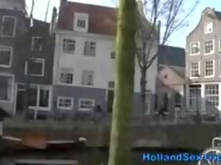 Real Dutch streetwalker Sucks And Tugs